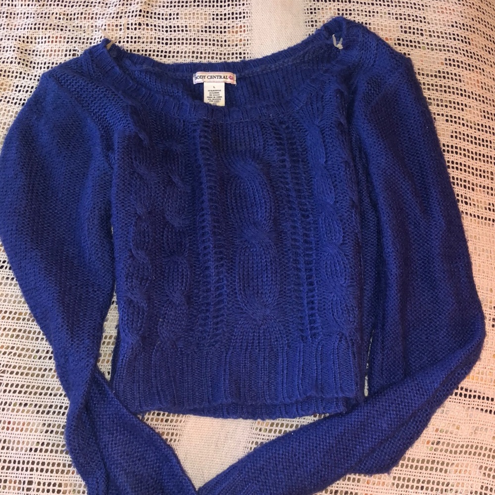 Dark blue Knit shirt